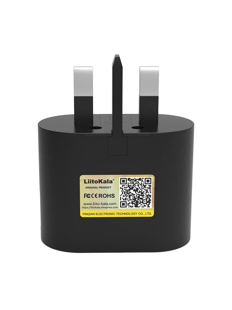 LiitoKala USB 휴대용 플러그, LII-S2 S4, CH, C2, Lii100, Lii202, Lii402 충전기, 범용 EU, US, UK 플러그, 5V 2A