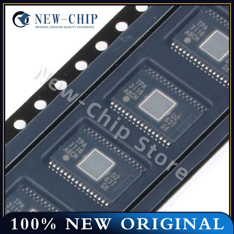 

2PCS-50PCS/LOT TPA3116D2DADR TPA3116 HTSSOP-32 2-channel Class D audio power amplifier chip New Original