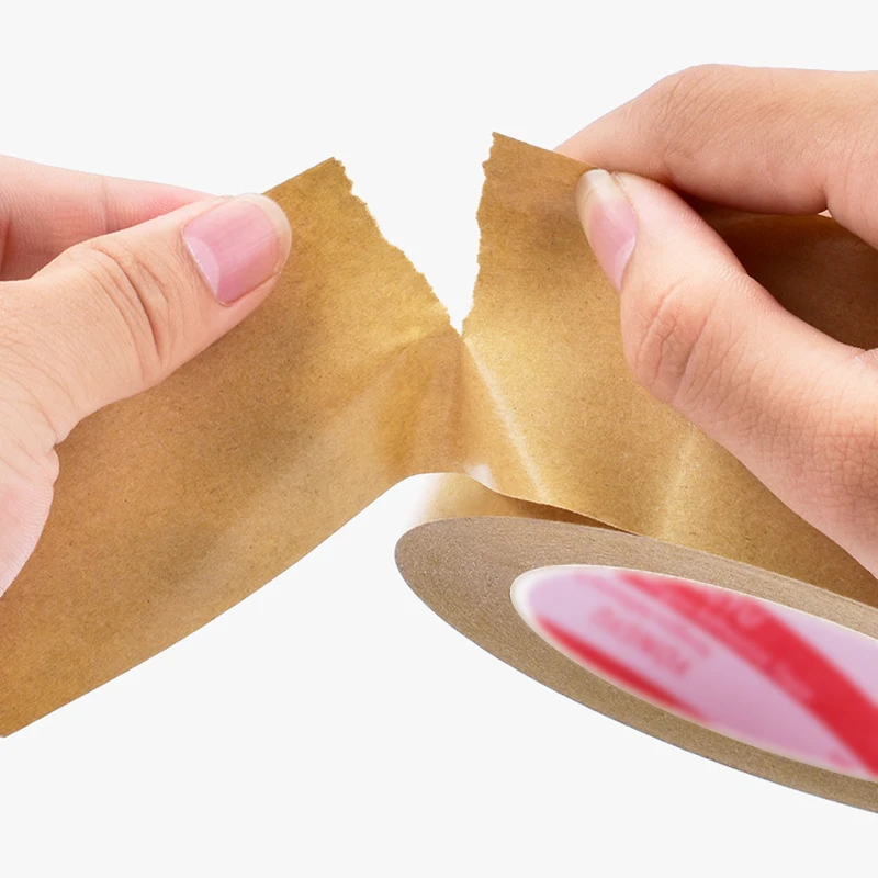 Durable Self-Adhesive Kraft Paper Tape for Versatile Use – Waterproof and Tearable