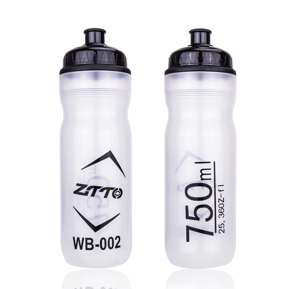 1pcs 750ml Bicycle Kettle MTB Bicycle Water Bottle Outdoor Bike Drink Cup PP Bottle Cover Transparent High Quality bicycle water bottle