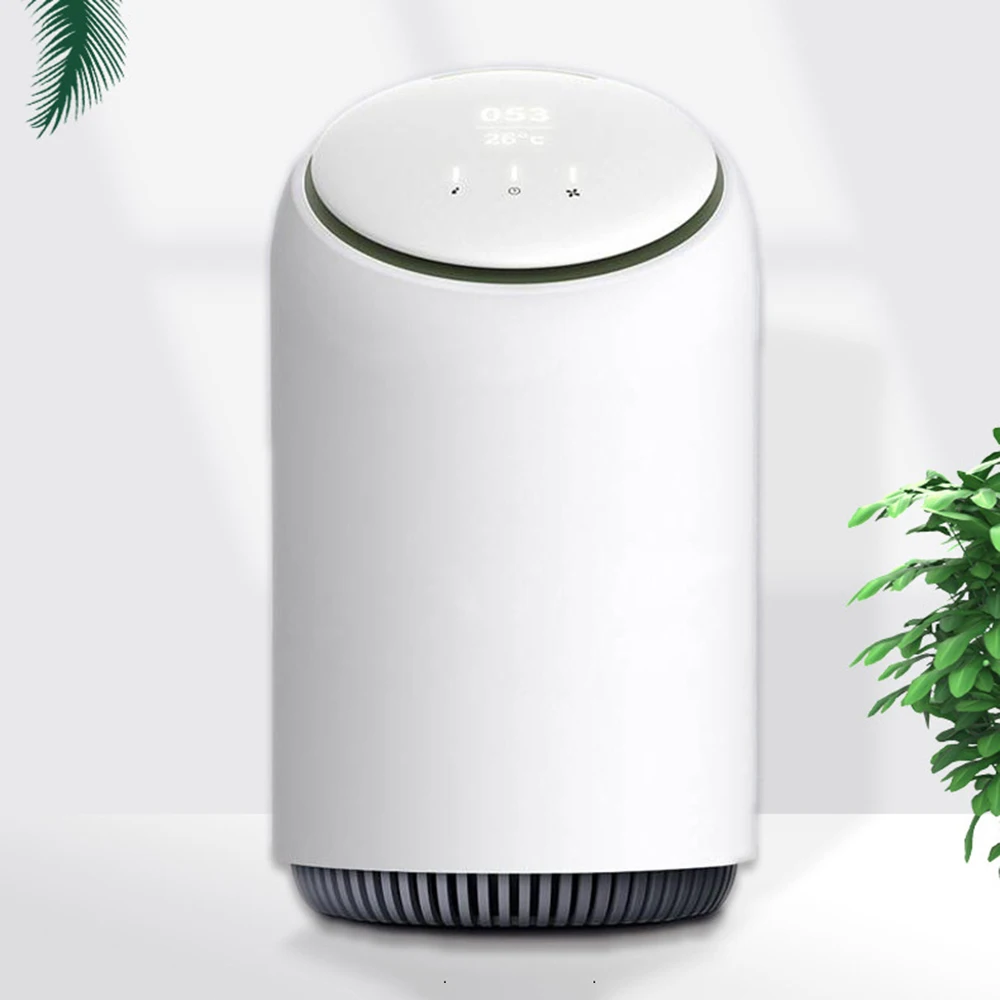 

Air Purifier Small Air Cleaner for Home with HEPA Filter Anion Low Noise Air Purifiers Remove dust Pollen