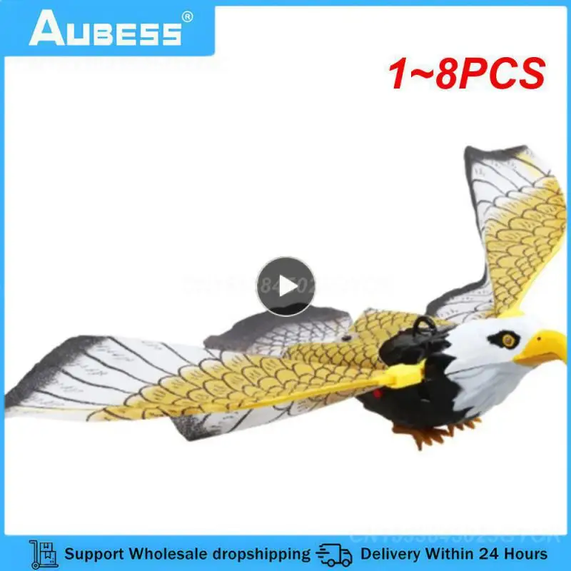 

1 ~ 8 шт. отпугиватель птиц, подвесной Орел, Летающая сова, отпугиватель, приманка, защита детской, пугалка, украшение для сада