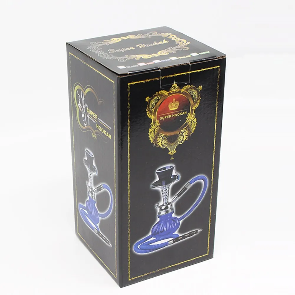 Arabian Hookah Large Double Hoses Portable Hookah, Shisha Hookah, Glass Hookah Travelling Shisha Set