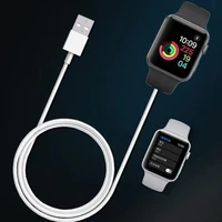 100cm Magnetic Wireless USB A Fast Charger For Apple Watch Ultra Series 9 8 7 6 SE Type C Cable Charging For IWatch Series 5 3 2