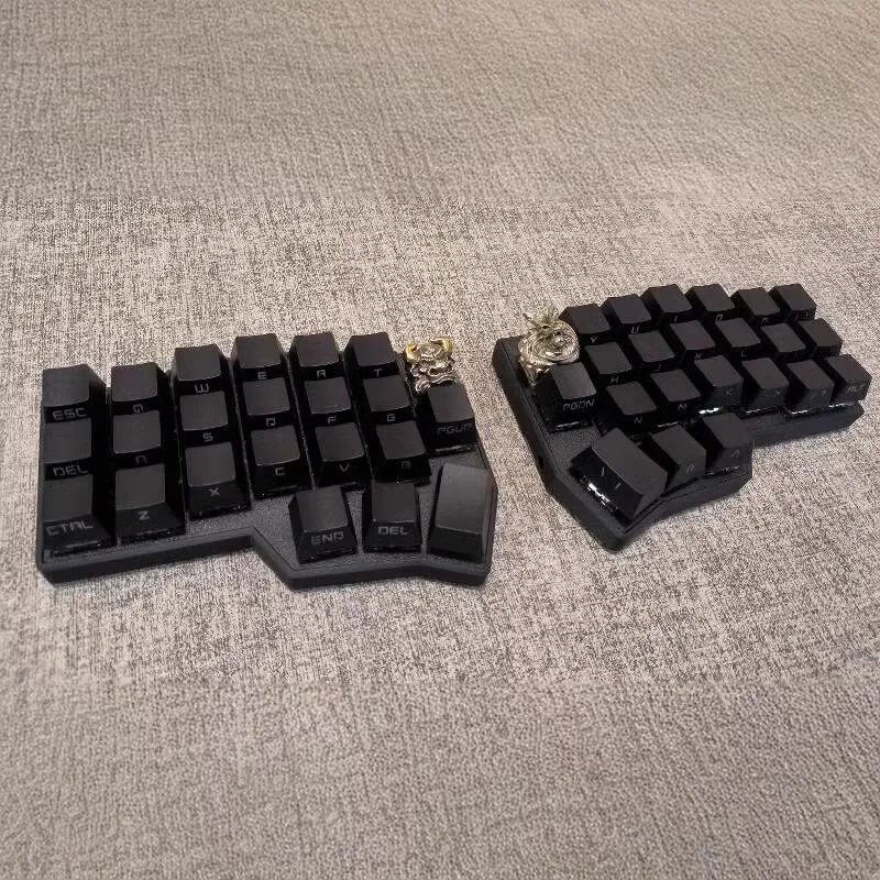 Corne V4 분할 키보드 키트 단일 모듈 지지대, 유선 기계식 키보드 키트, 인체공학 맞춤형, 사무실 액세서리 선물
