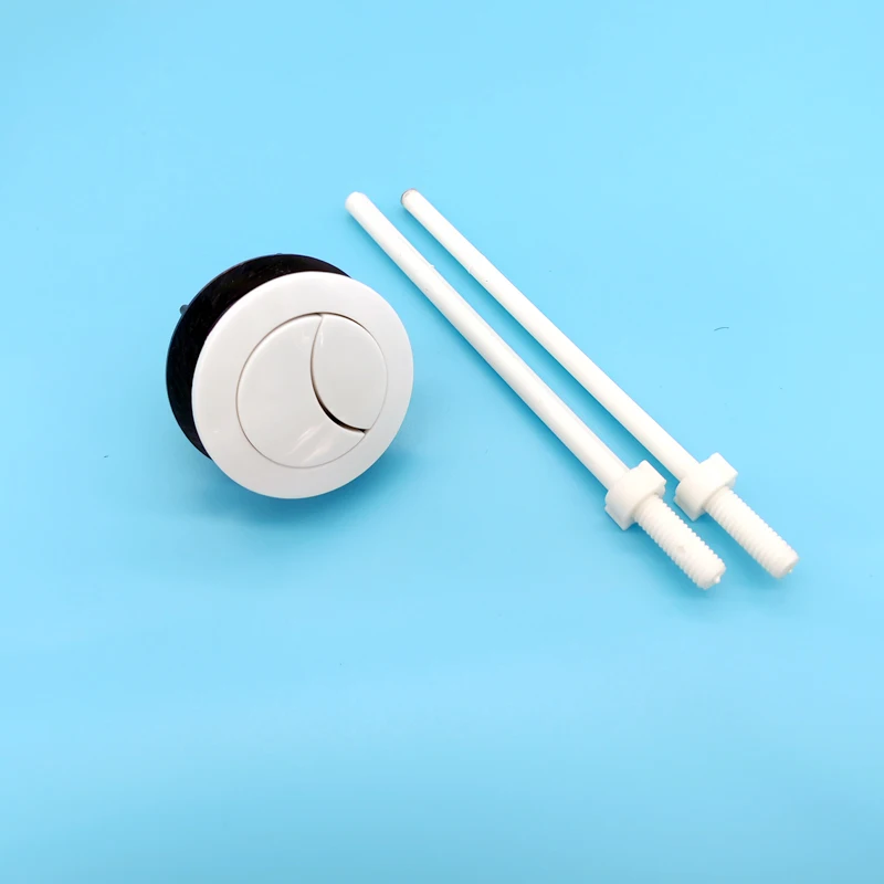 Dual Flush Toilet Tank Button Round shape Toilet Push Buttons Bathroom Accessories 38mm