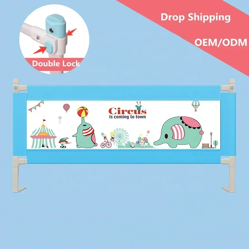 Baby Products New Design Baby Bed Rails Kid Bed Safety Barrier Use for Queen Size and King Size Barrier for one pieces