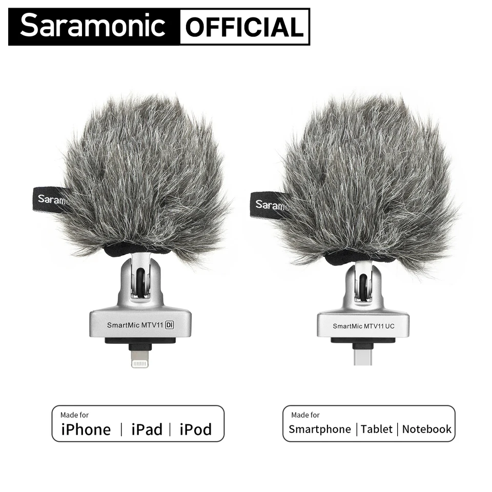 Saramonic SmartMic MTV11 UC/Di Condenser Plug and Play Microphone