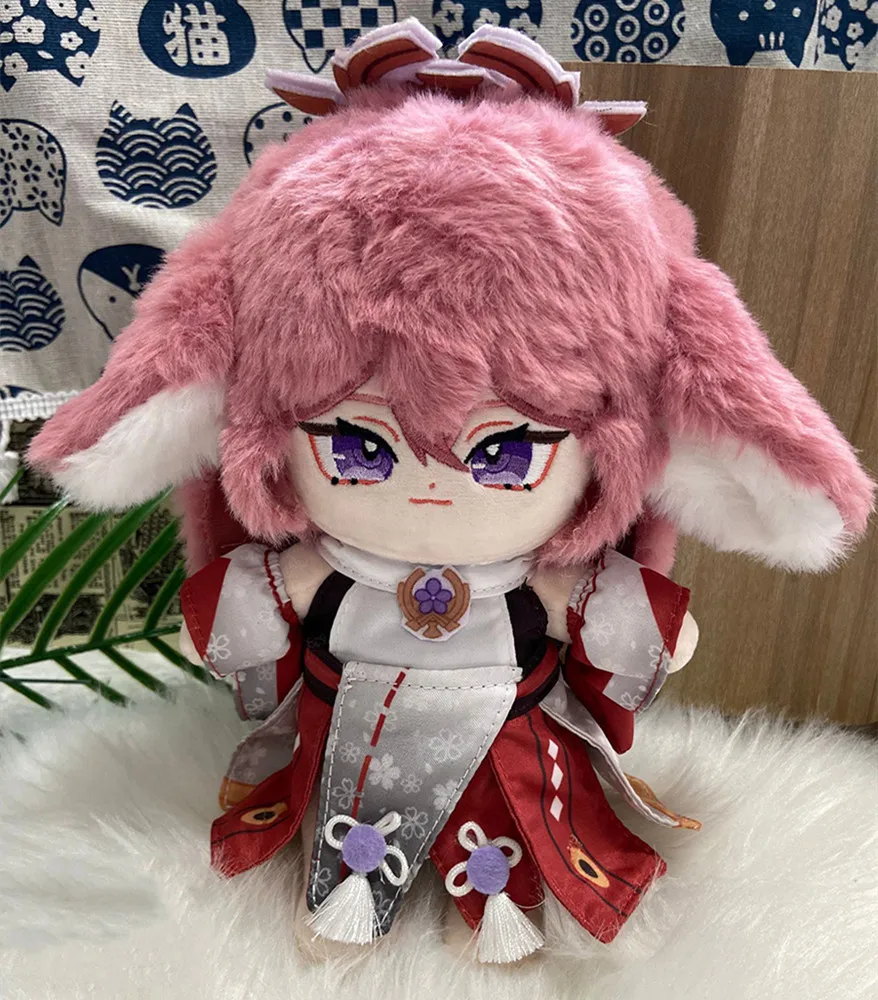 

Cosmile Genshin Impact Yaemiko Yae Miko плюшевая 20 см кукла сменная одежда наряды наряд костюм C KM