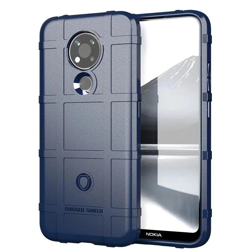 Armor Shield Soft Silicone Back Cover with Anti-Knock Protection - Matte Finish