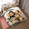 Ariana Grande Bedding Set 3D Printing Fashion Pop singer Home Decoration Boy Girl King Size Bedding Set Quilt Cover Pillowcas 6