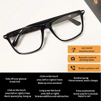SENBONO Smart Glasses Bluetooth Call Volume Control Music Control Camera Control Built-in Microphone Sunglasses for Men Women - Image 4