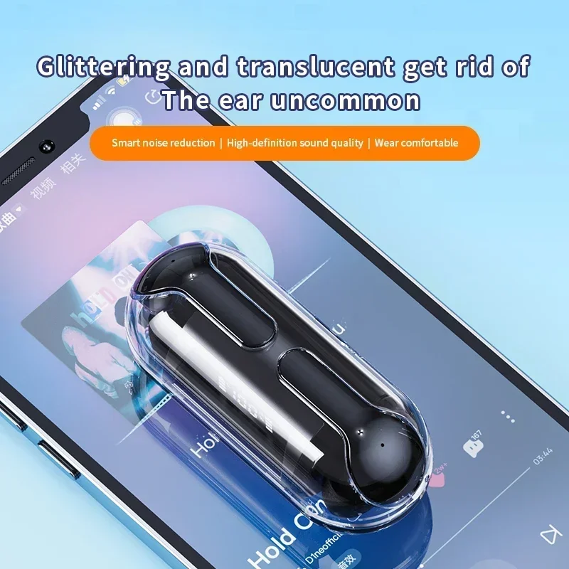 thumbnail image 4 of TM20 TWS inalámbricos auriculares Bluetooth con pantalla LED auriculares táctiles con cancelación de ruido auriculares deportivos para juegos de música impermeables, 4 of 6