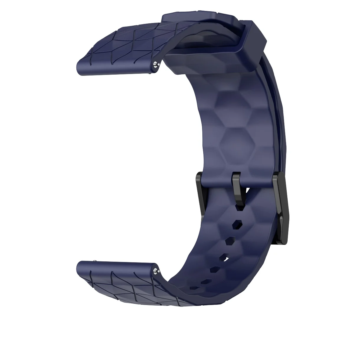 Versatile 20mm Silicone Smartwatch Strap - Universal Fit Bracelet