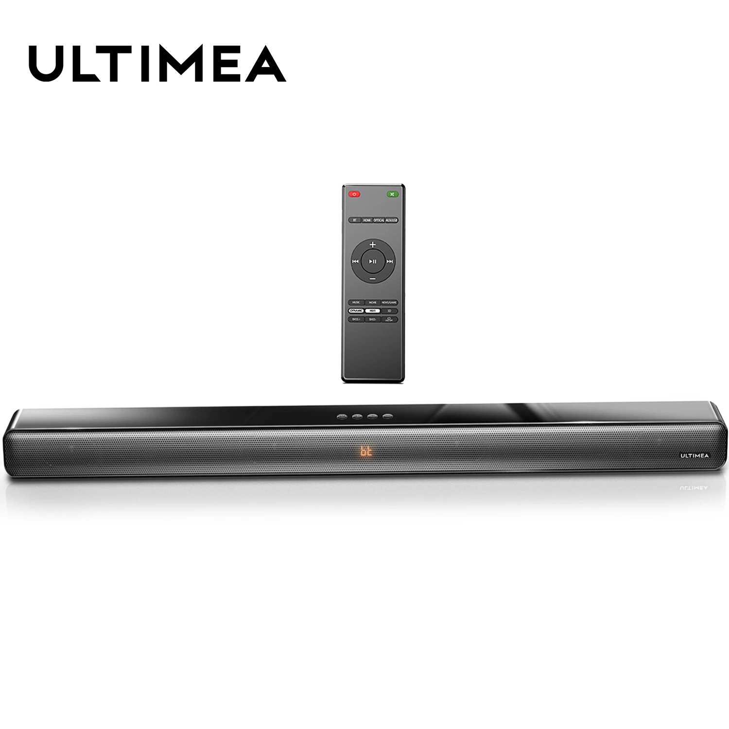 Ultimea 100w Tv Bar Wired&wireless Home 9 Eqs/deep Bass/cec Remote/3d Surround Soundbar Pc Theater Tv Speaker - Speakers - AliExpress
