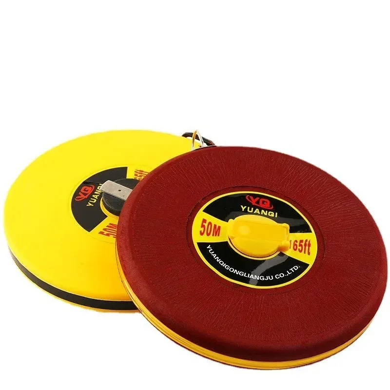 20M 30M 50M 100M Tape Measure Metric Circular Glass Fiber Leather Carpenter Distance Measuring Tools Meter Ruler tape measure measuring tape measuring ruler
