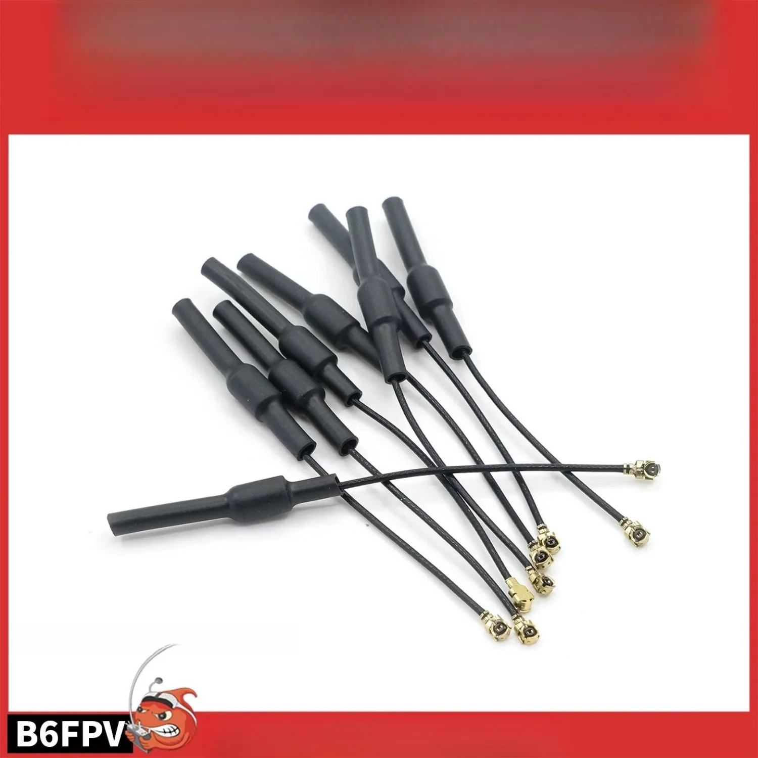 Antenne FPV haute performance connectée à un DJI O4 Air Unit Lite, prête pour le vol.
