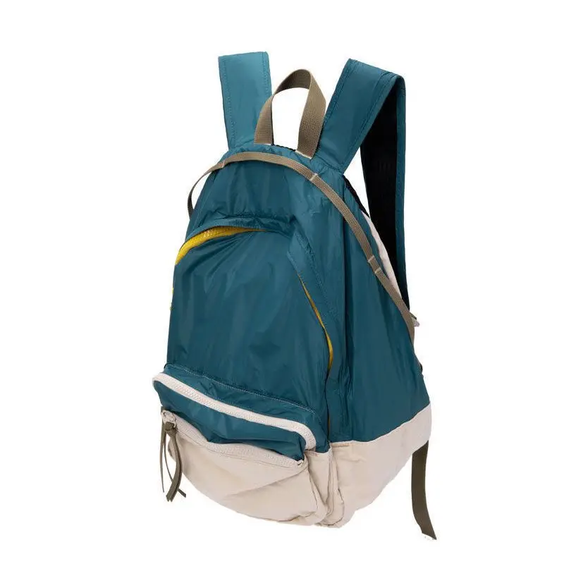 Miyagawa Lightweight Contrasting Color Backpack Korean Version Student Causal Travel Bag Niche Design Computer Backpacks 2
