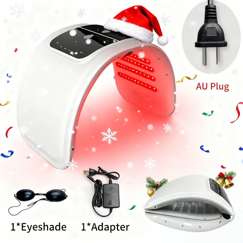 7 ألوان LED آلة الفوتون مع نانو رذاذ الجلد ترطيب ا...