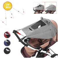 Baby Stroller Sun Cover Sun Shade Awning Sun Protection Canopy Pushchair Buggy Hood Cover Pram Sun-proof Rain Cover UV Proof