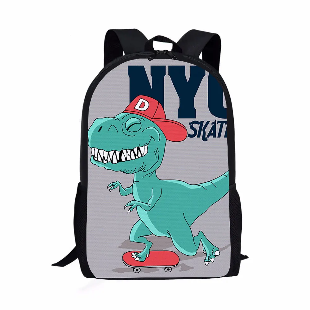 Dinosaur Children Cartoon Backpacks In Kindergarten Girls School Bags Boys Large Capacity Backpack Computer Bag 16 Inches Hot