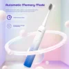 SEJOY Sonic Electric Toothbrush Rechargeable Power 8 Brush Heads 5 Modes Timer 6