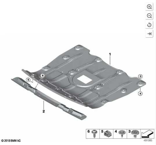 51487468803 엔진 스플래시 실드, 2019 2022 BMW X7 BMW X5 프론트 e하이브리드 3 51757424879