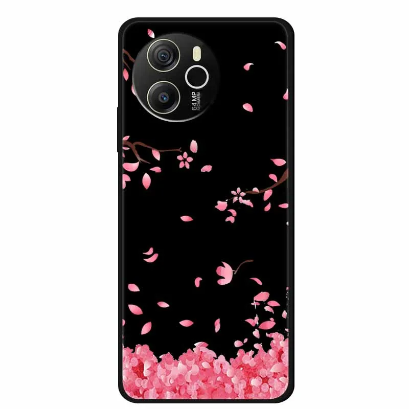 Enhanced Product Title:  
Premium Black Silicone Soft Back Cover Case - Sleek and Durable Phone Shell/Coque, 6.78