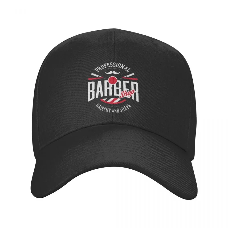 Barber Shop Baseball Cap Sun Protection Adjustable