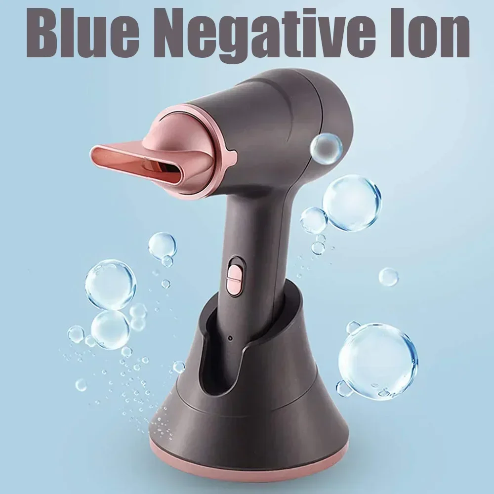 Wireless Hair Dryer Rechargeable Portable Travel Hairdryer Wireless Blower Salon Styling Tool 5000mAh 300W Hot and Cool Air 5