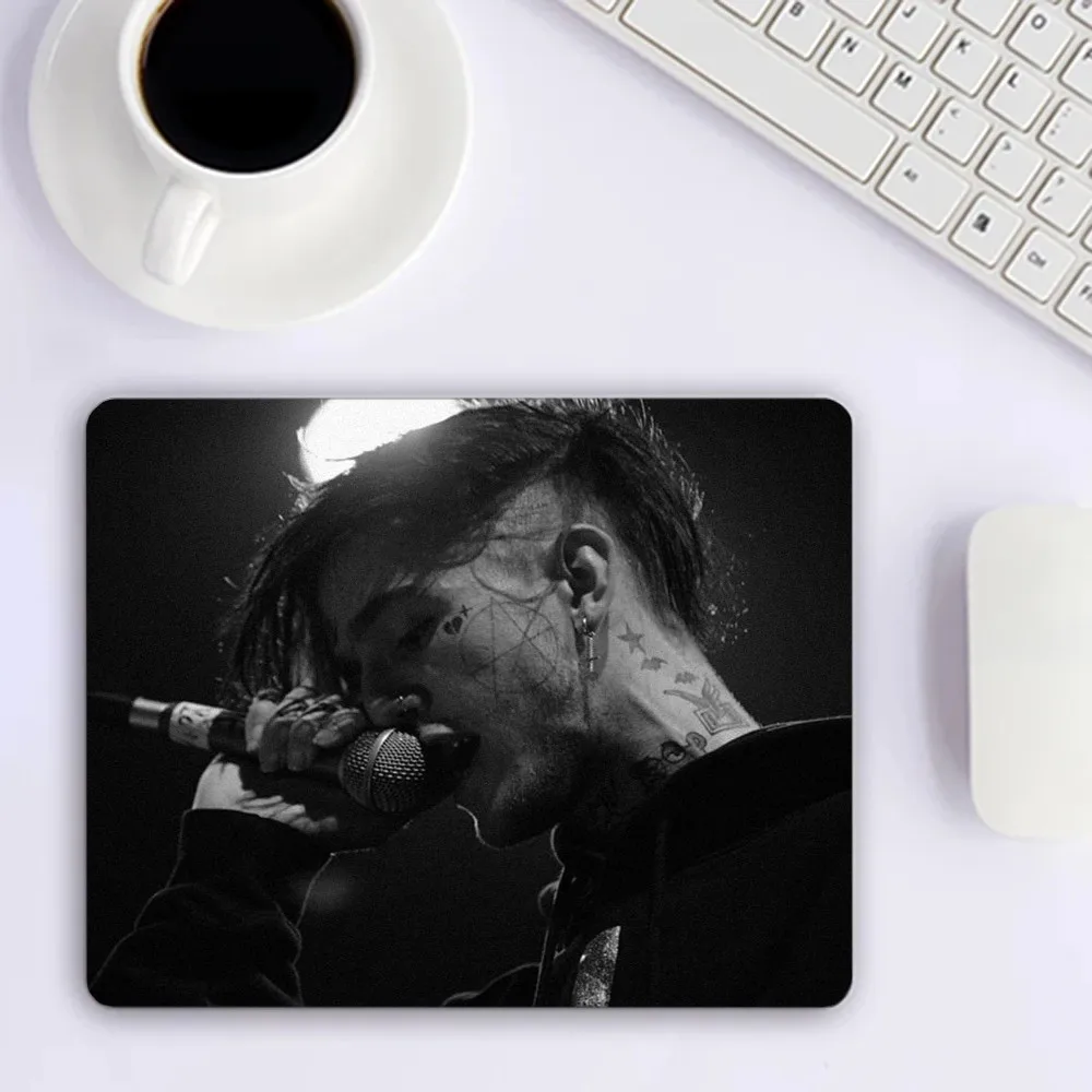 Фото Коврик для мыши L-Lil Rapper Peep, игровой коврик для мыши, аксессуары для ПК, коврик для мыши для компьютерного стола №2