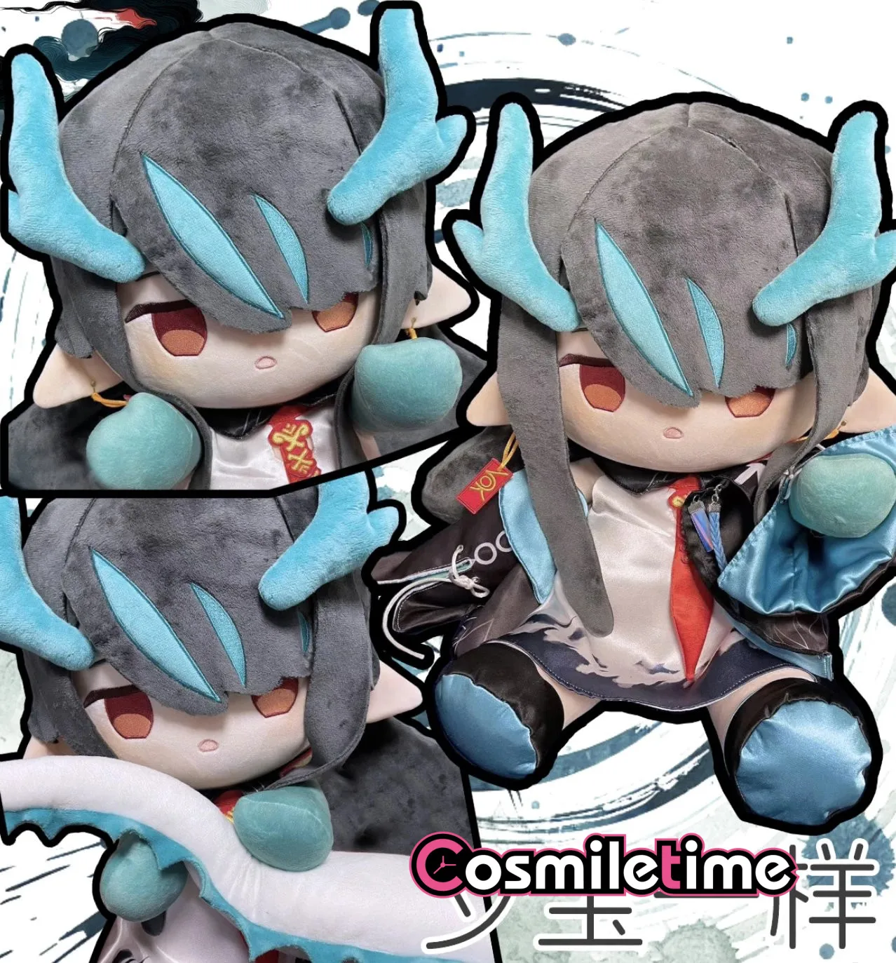 

Anime Game Arknights Dusk 40cm Plush Doll Clothes Clothing Soft Pillow Plushie Dress up Cosplay Anime Figure Toy For Kids Gifts