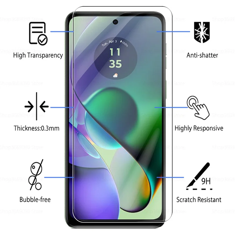 Premium Camera Lens Screen Protector Glass - Durable Tempered Safety Film Cover