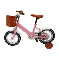 Vélo pour enfants de 12 pouces avec roue d'entraînement pour garçons et filles de 2 à 4 ans, vélo pour enfants réglable en hauteur portant 40 kg 5