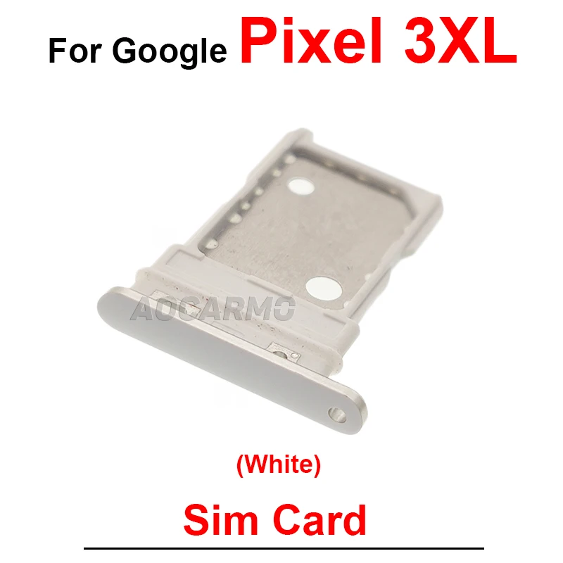 SIM Card Holder Tray Replacement - Black, White, Purple, Pink, Gold