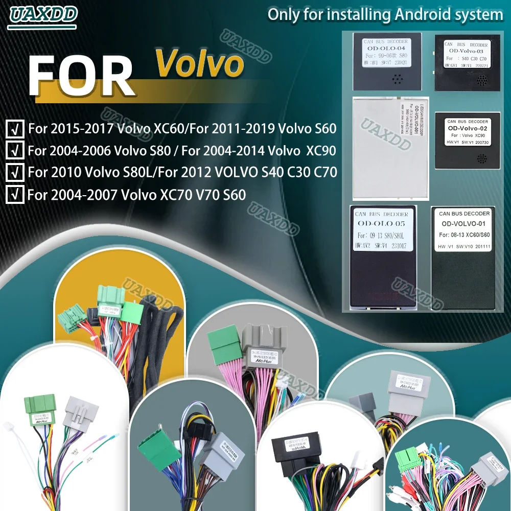 Android Radio Harness Cable with Canbus Integration