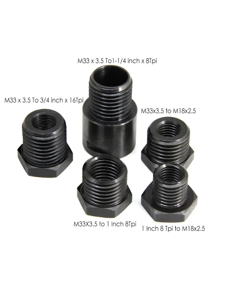 Holz Drehmaschine Kopfplatte Spindel Adapter M33 1 Zoll M18 Holz  