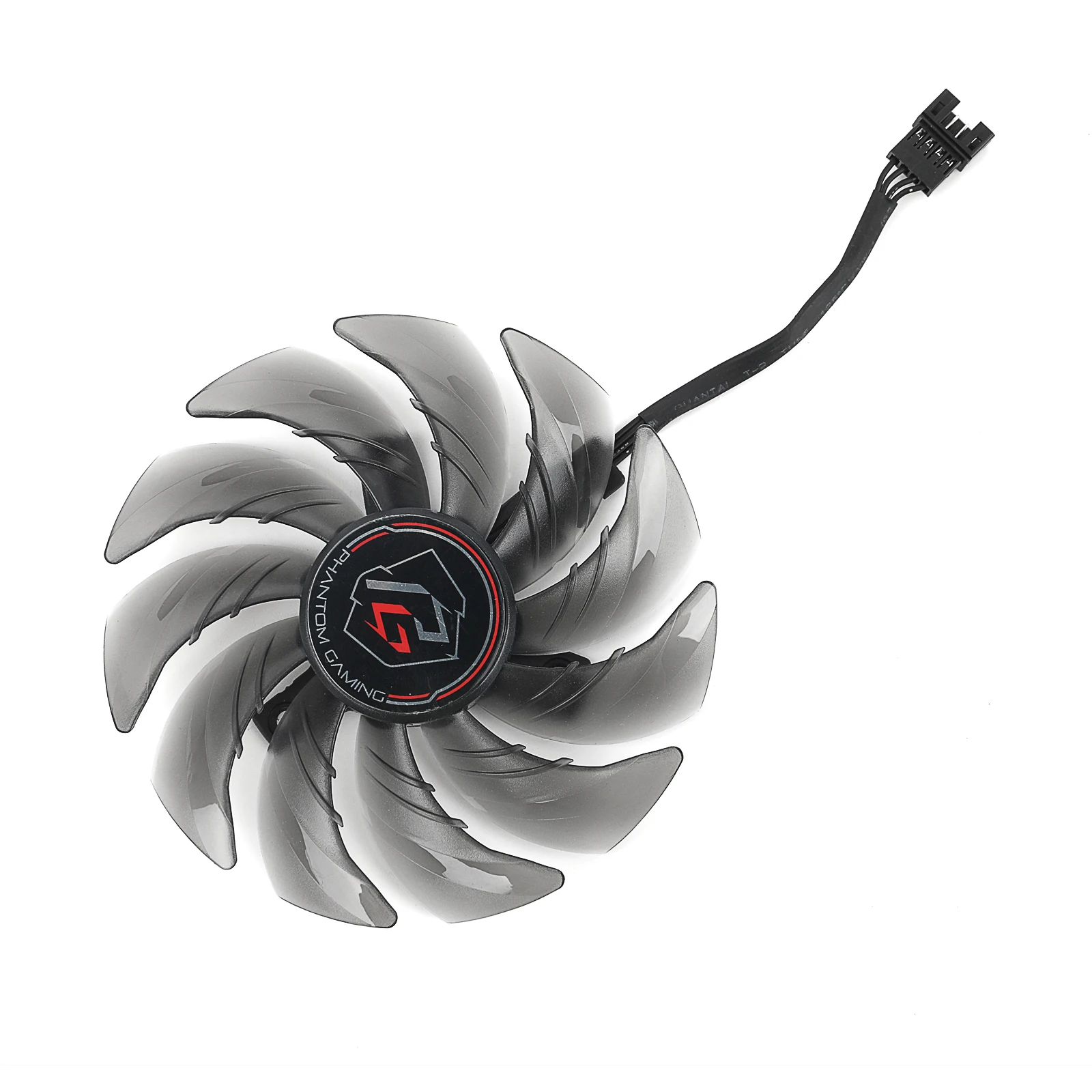 Cooler Fan Substituição para Asrock Amd Radeon rx 6600 6700 6800 6900 xt Fantasma Jogos Gráficos Placas de Vídeo Ventiladores Refrigeração Novo 87 mm - Imagem 3