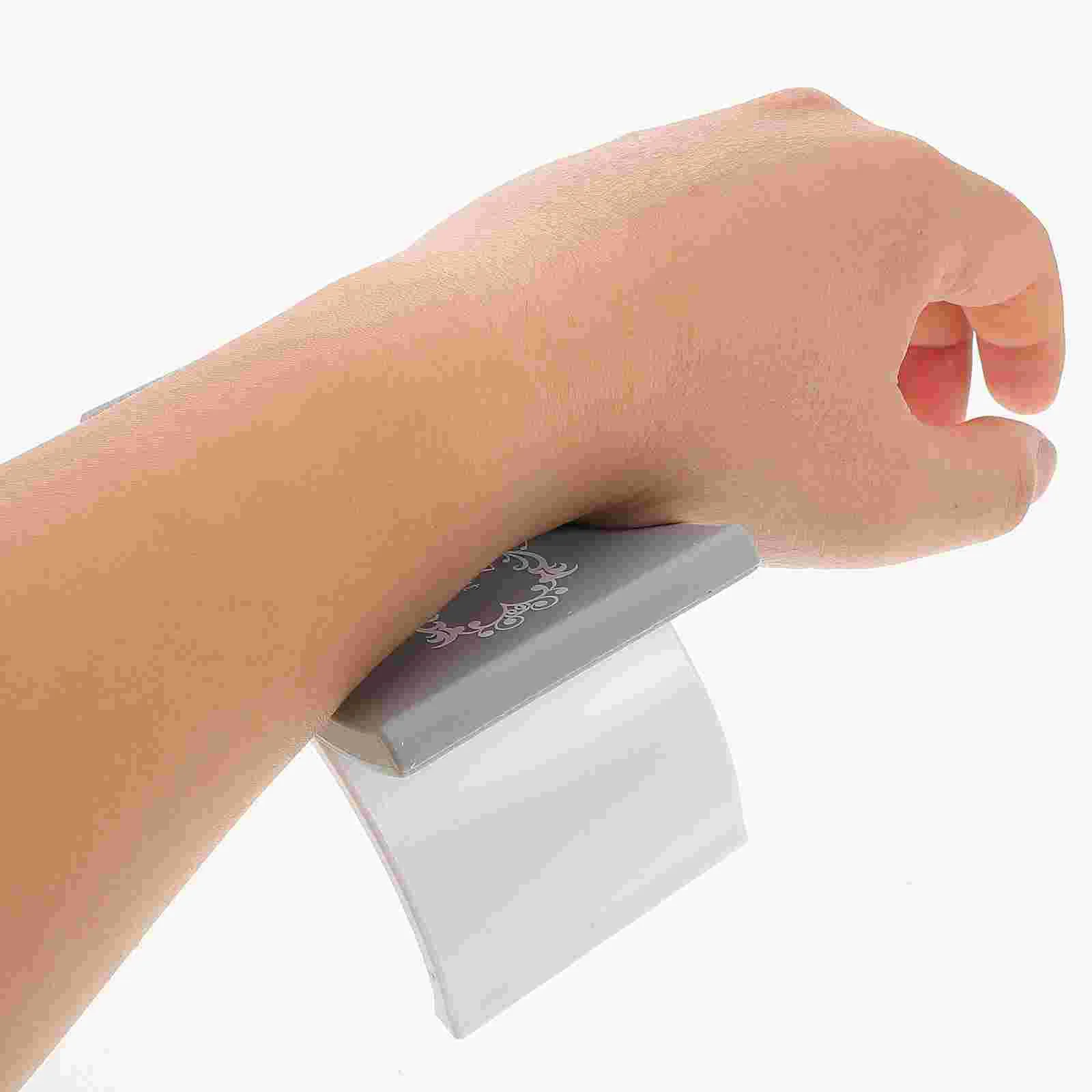Nail Hand Pillow Manicure Polish Holder Table Arm Rest Plastic Beauty Salon Bracket