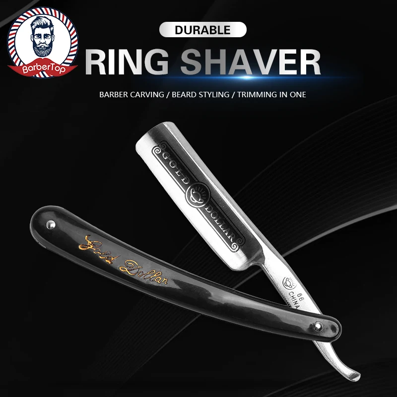 Barber-Stainless-Steel-Shaving-Straight-Razor-Classic-Manual-Sharp ...