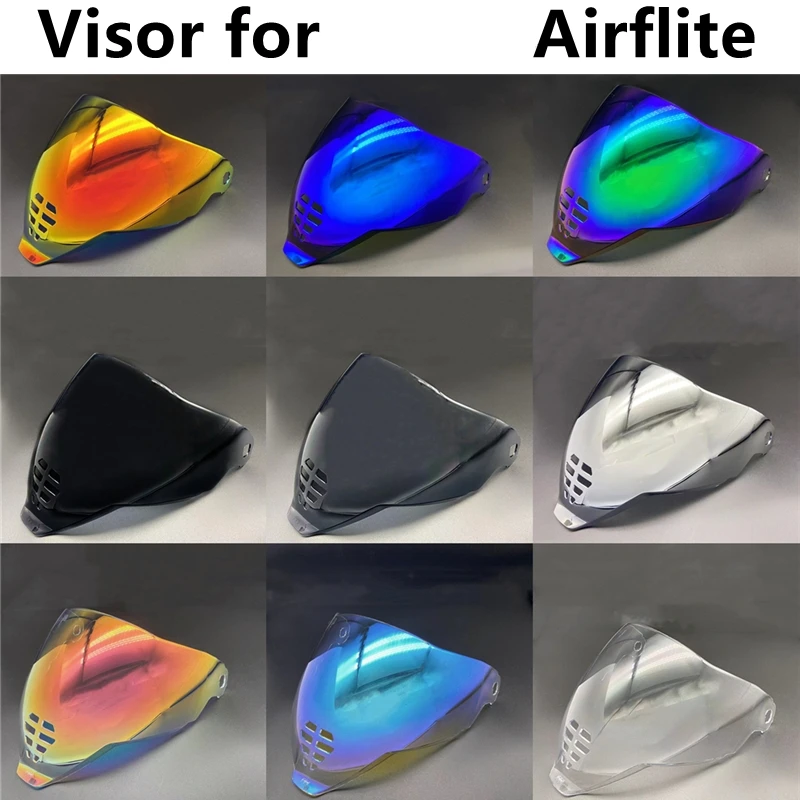 Ic-06 Visiera Per Icon Airflite Ic-06 Casco Moto Scudi Protezione Uv Cascos Visera Visvishield Parasole Lente Parabrezza