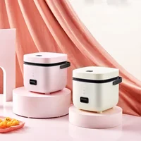 Small multi-functional mini rice cooker for 1-2 people Small upper steaming and lower cooking smart single rice cooker 2025 2