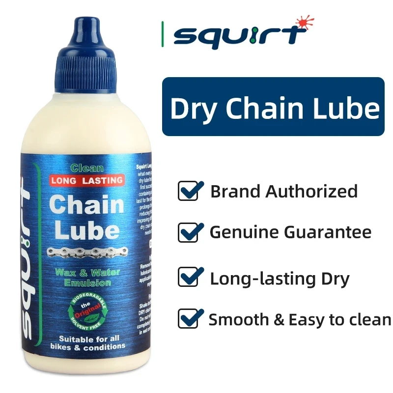 ChainDryLubeforBicycle120mlLongLastingWaterEmulsionChainGearMaintenanceOilBike