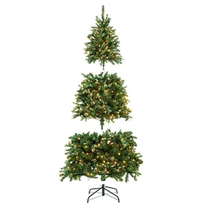 lit, chritmas, choice, collard, collapaible, national, company, topper, arboles, con, luces, en