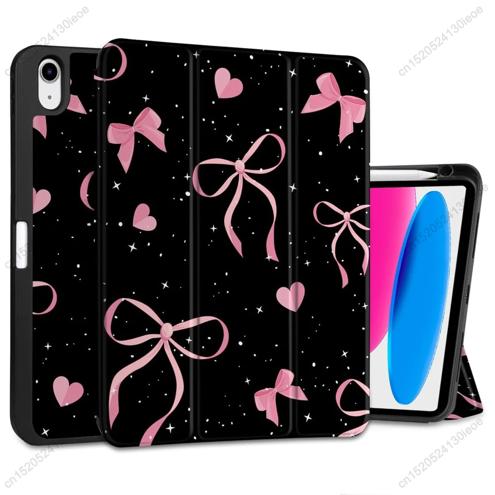 Universal Tablet Cover with Pencil Holder - Fits Various iPad Models