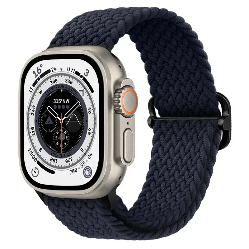 Adjustable Nylon Strap for Smartwatch - Versatile & Stylish Bracelet Band