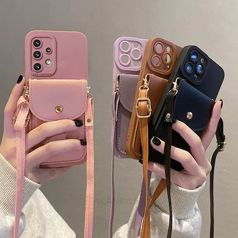 Versatile Crossbody Card Slot Bag Holder & Silicone Cover