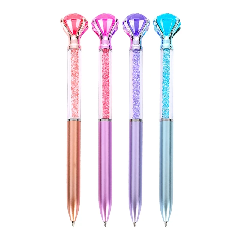 

Practical Oily Pen School Office Business Supply Crystal Diamond Ballpoint Pen Dropship