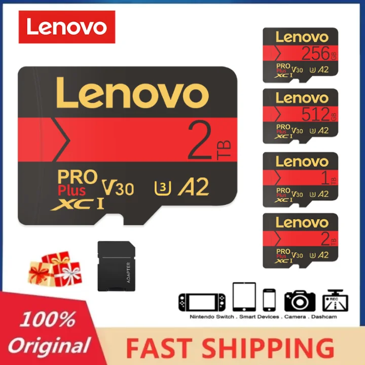 Карта памяти Lenovo U3 A2, 1 ТБ, 32 ГБ, 64 ГБ