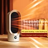 800W Electric Heater Portable Desktop Fan Heater Heating Warm Air Blower Mini Radiator Home Office Warmer Machine for Winter 2